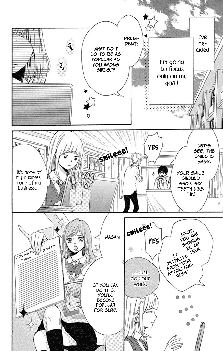 Hoshi to Kuzu - Don't Worry, Be Happy chapter 1 page 18