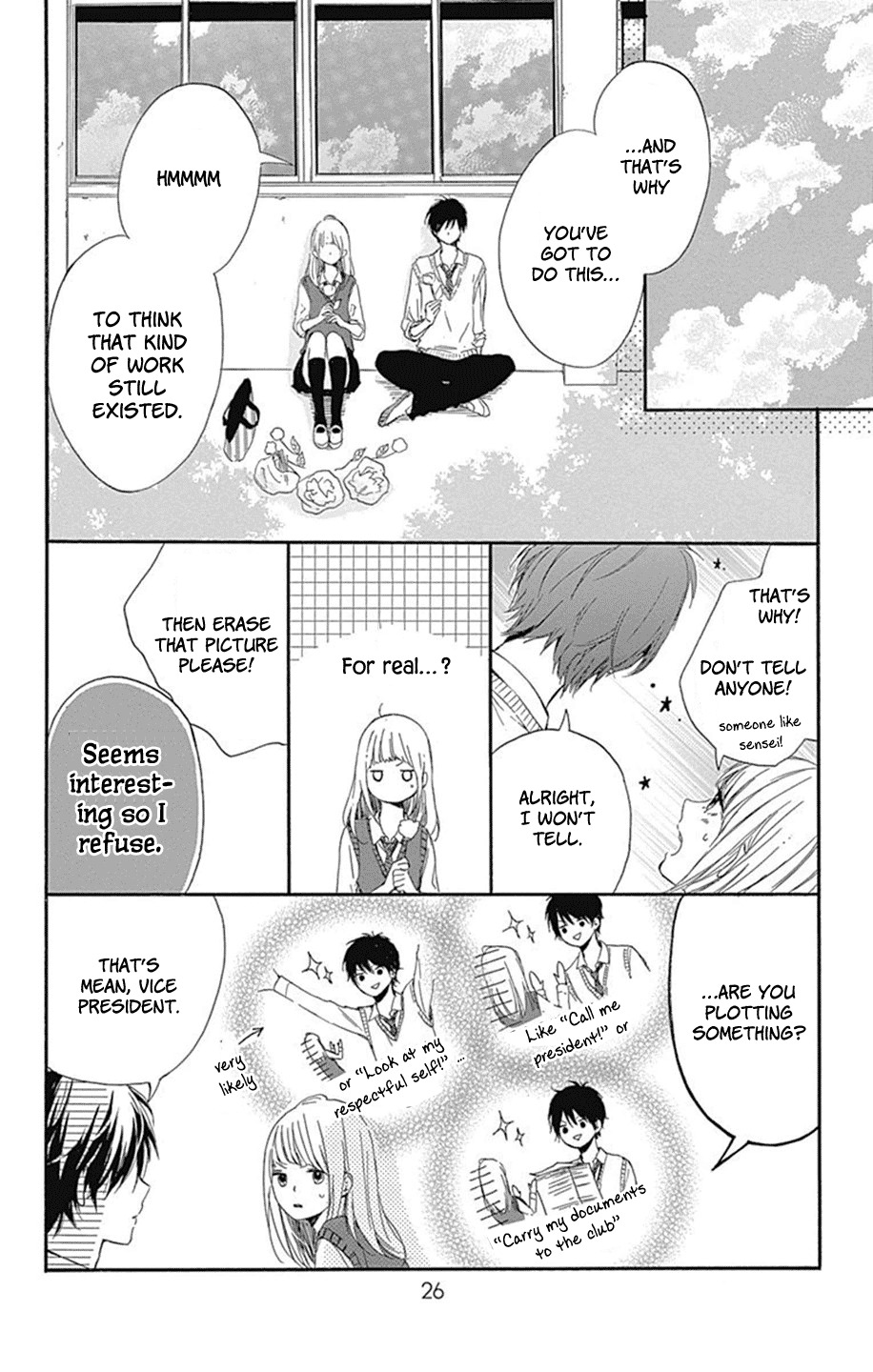 Hoshi to Kuzu - Don't Worry, Be Happy chapter 1 page 26