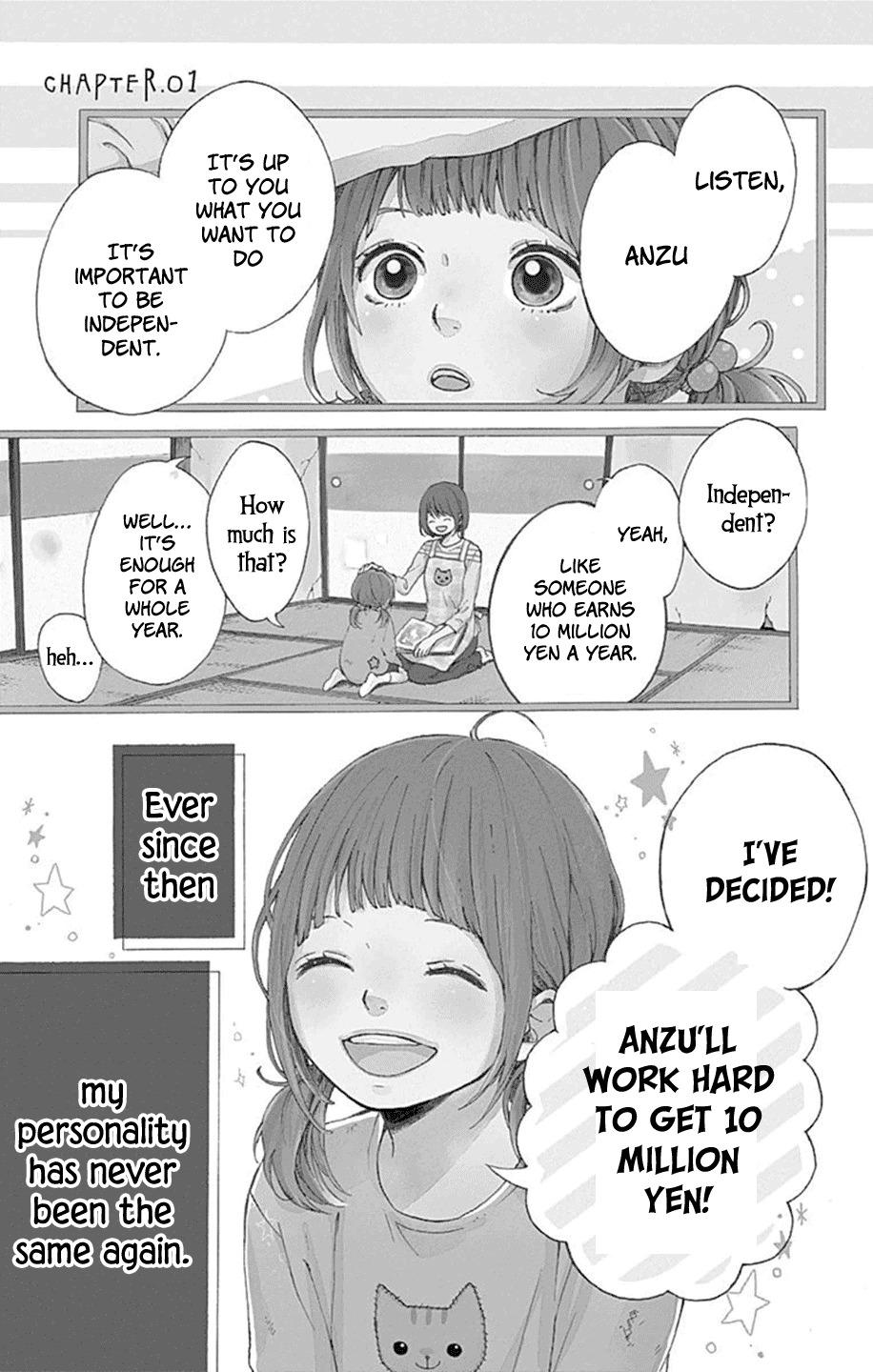 Hoshi to Kuzu - Don't Worry, Be Happy chapter 1 page 3