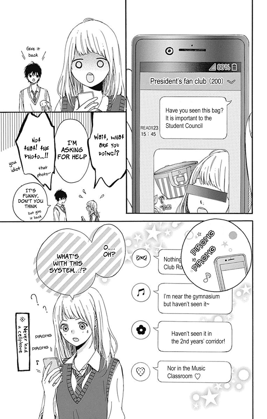 Hoshi to Kuzu - Don't Worry, Be Happy chapter 1 page 35