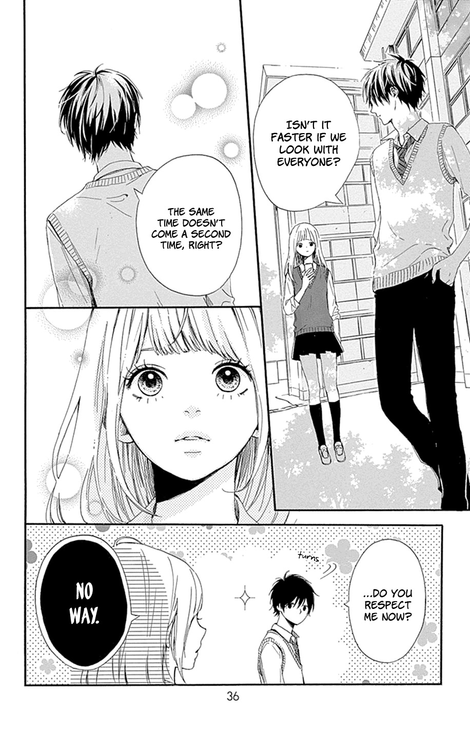 Hoshi to Kuzu - Don't Worry, Be Happy chapter 1 page 36