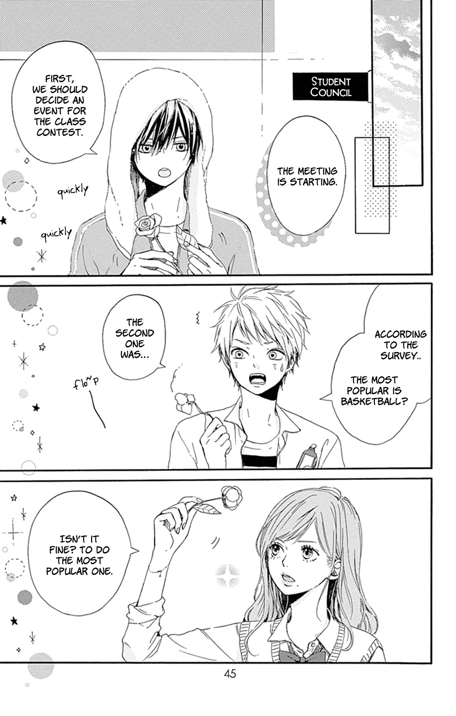 Hoshi to Kuzu - Don't Worry, Be Happy chapter 1 page 45