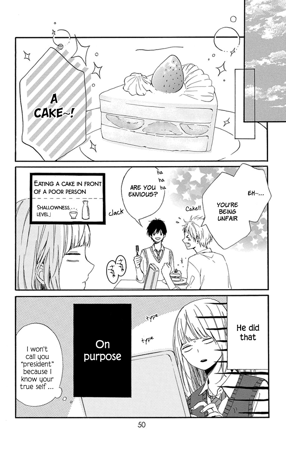 Hoshi to Kuzu - Don't Worry, Be Happy chapter 1 page 50