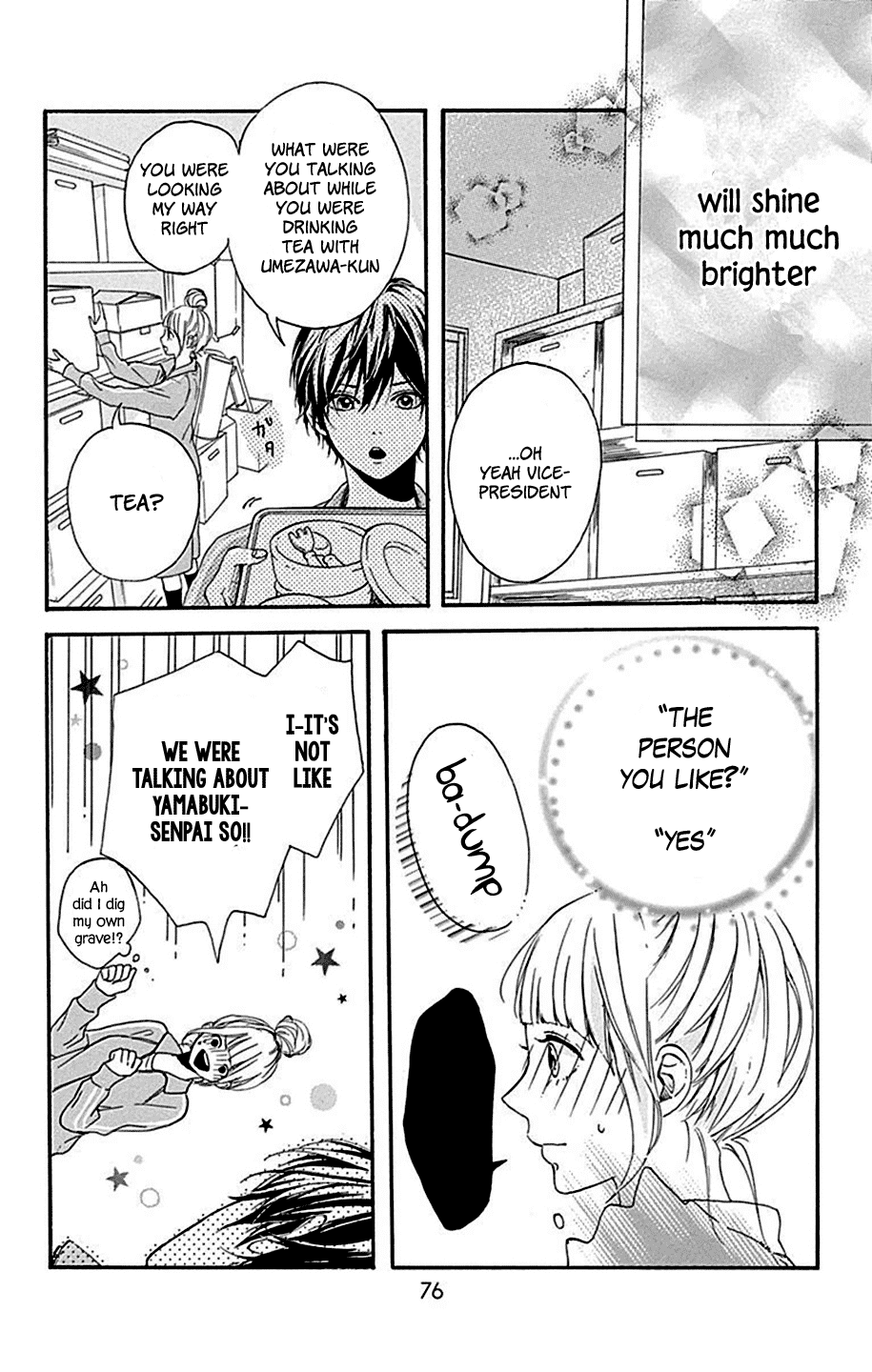 Hoshi to Kuzu - Don't Worry, Be Happy chapter 6 page 33