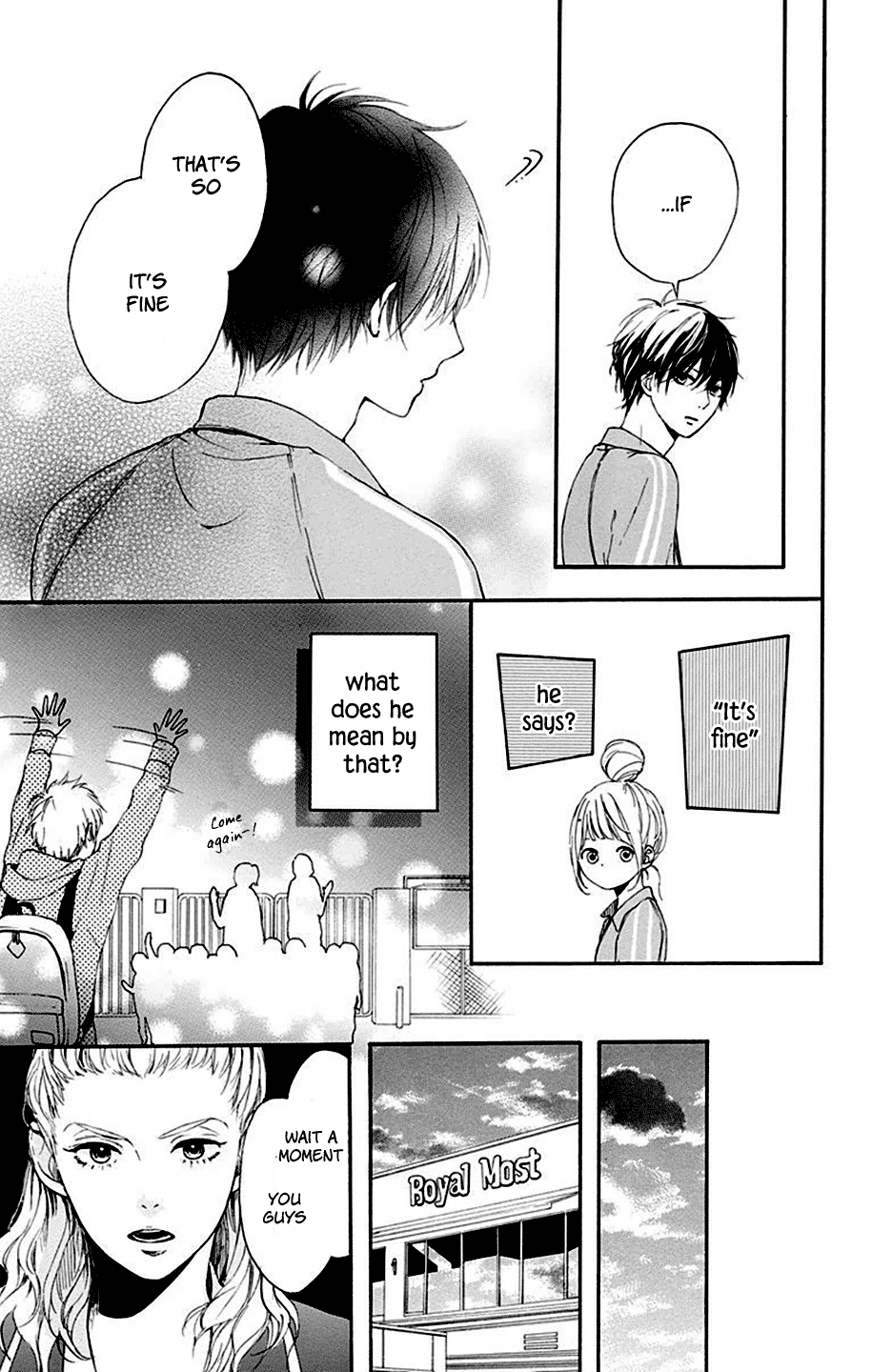 Hoshi to Kuzu - Don't Worry, Be Happy chapter 6 page 34