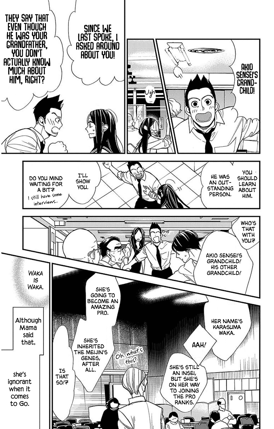 Hoshizora no Karasu chapter 50 page 9