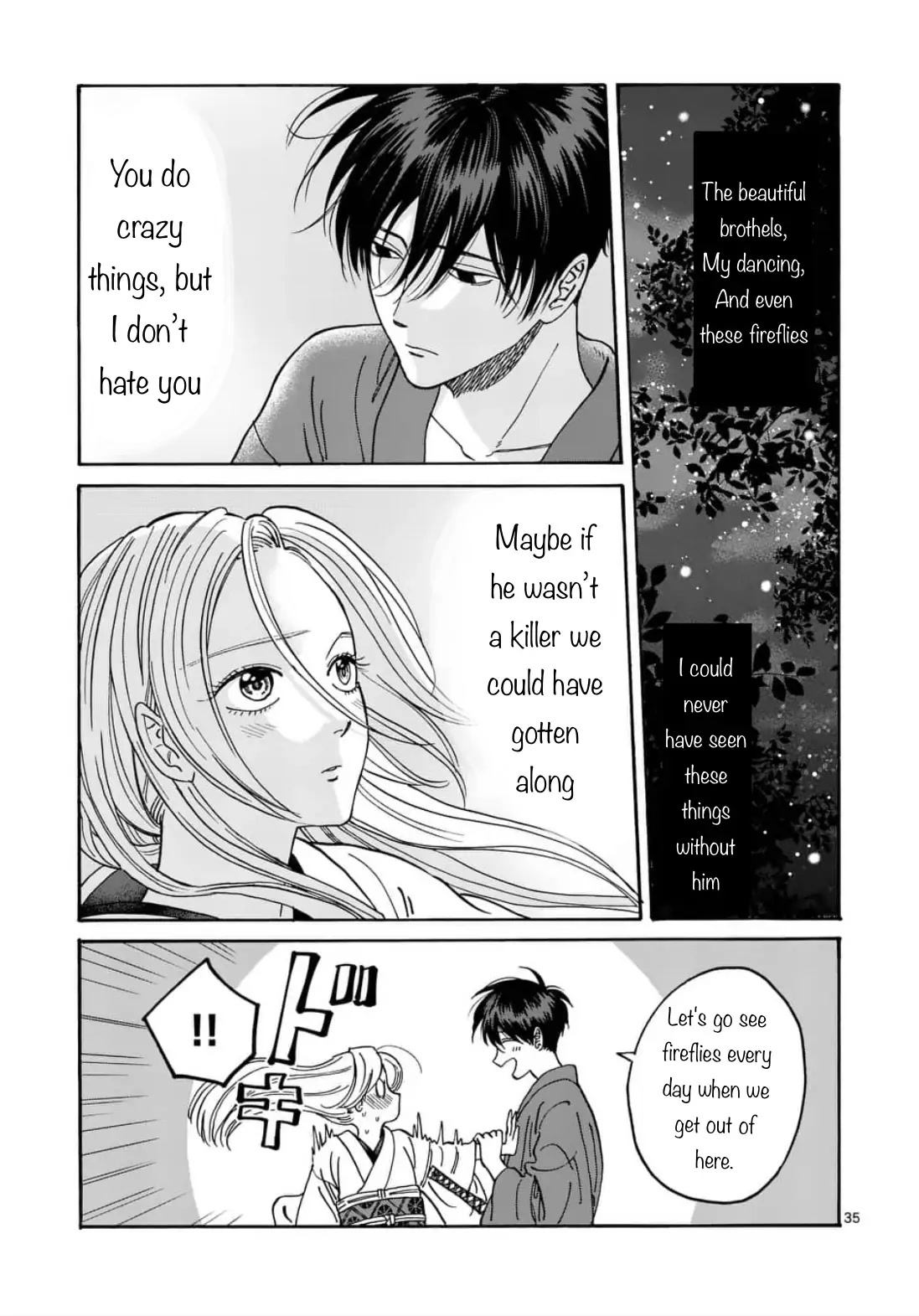 Hotaru no Yomeiri chapter 4 page 35
