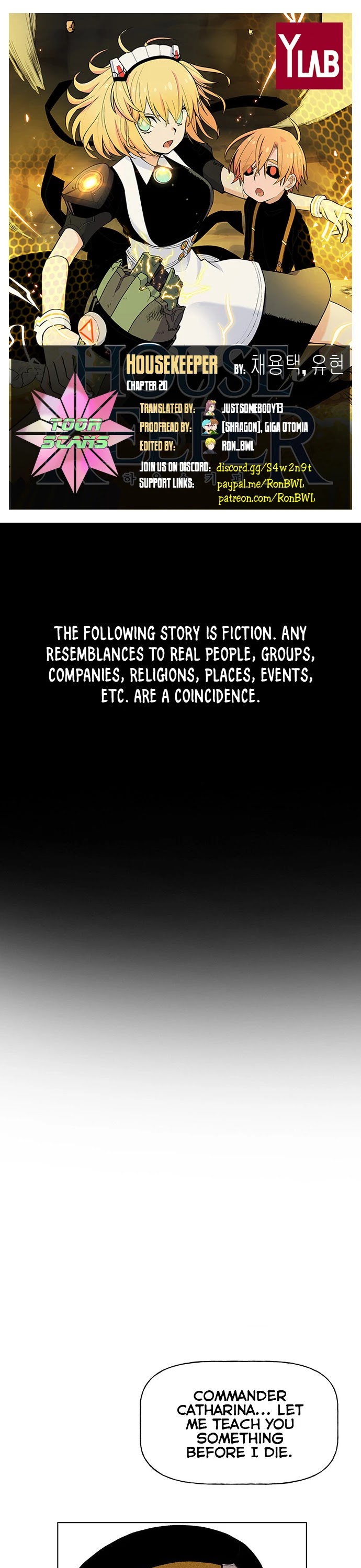 Housekeeper chapter 20 page 1