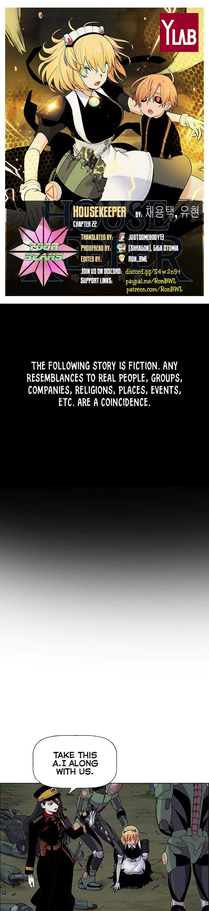 Housekeeper chapter 22 page 1