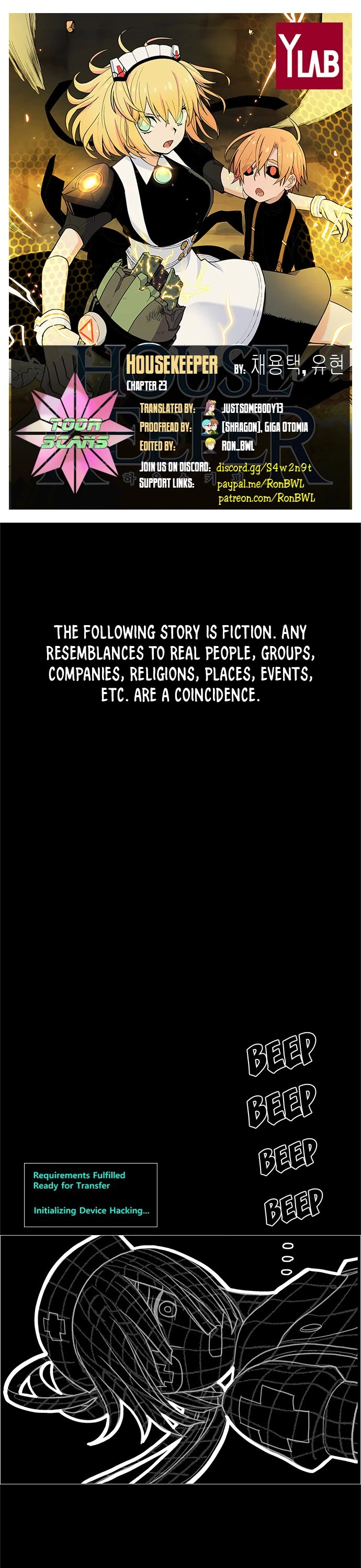 Housekeeper chapter 23 page 1