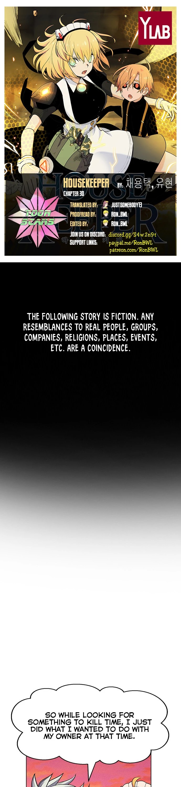 Housekeeper chapter 30 page 1