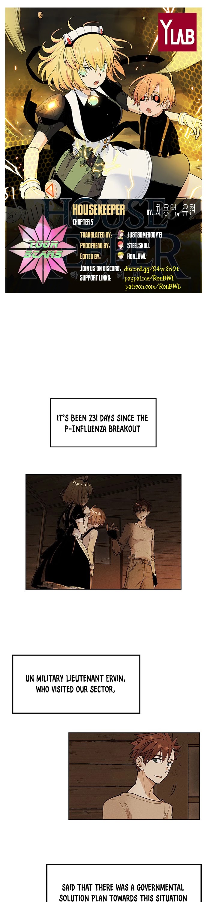 Housekeeper chapter 5 page 1