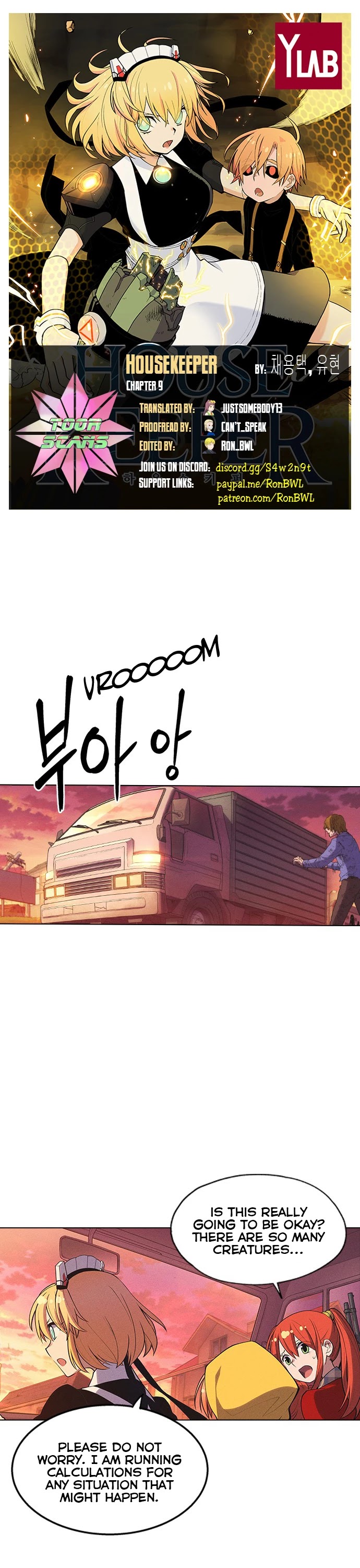 Housekeeper chapter 9 page 1