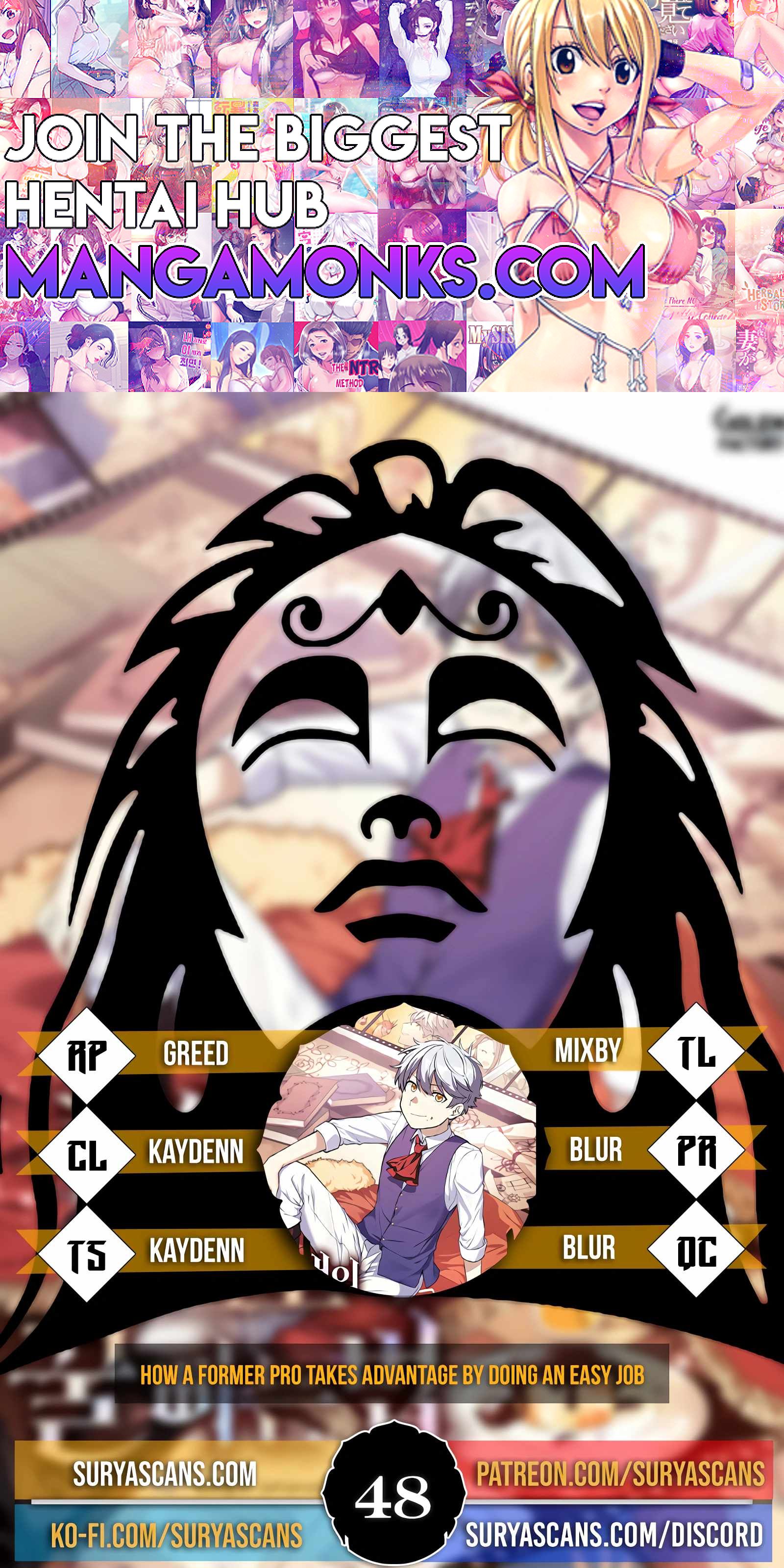 How a Former Pro takes advantage by doing an easy job chapter 48 page 1