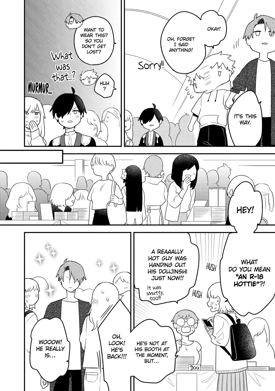 How I Attended an All-Guy's Mixer chapter 13 page 10