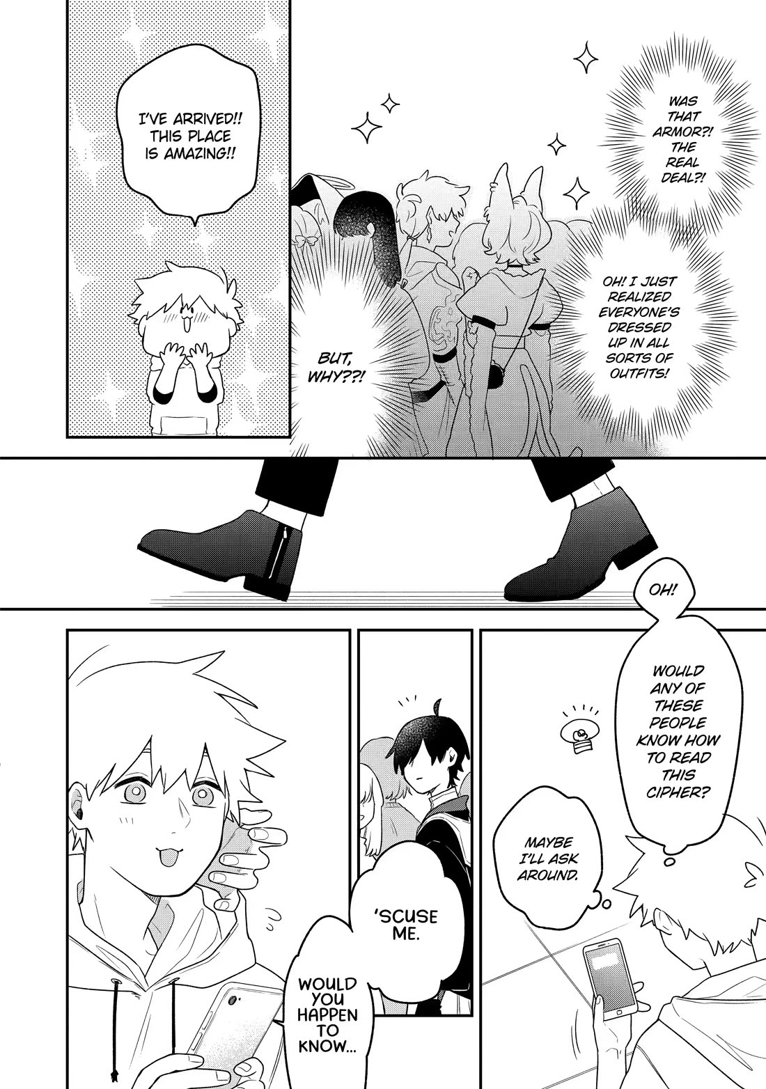 How I Attended an All-Guy's Mixer chapter 13 page 8