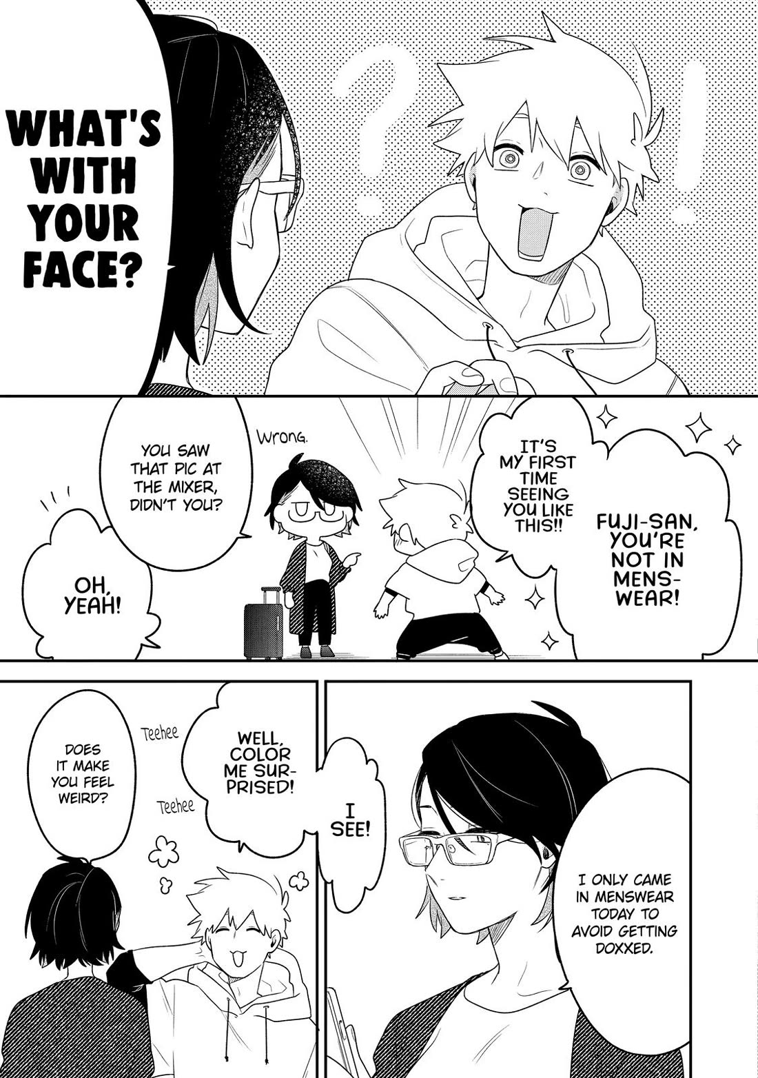 How I Attended an All-Guy's Mixer chapter 14 page 19