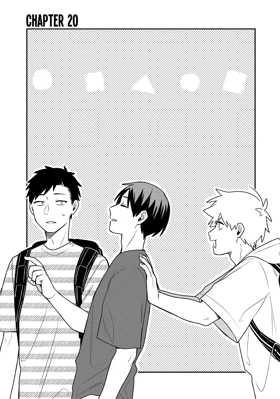 How I Attended an All-Guy's Mixer chapter 20 page 1