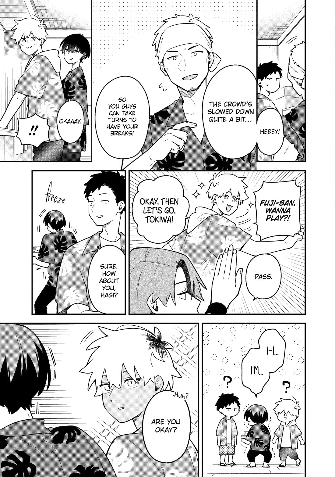 How I Attended an All-Guy's Mixer chapter 32 page 3