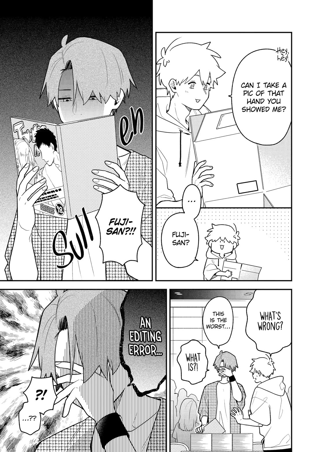 How I Attended an All-Guy's Mixer chapter 35 page 9