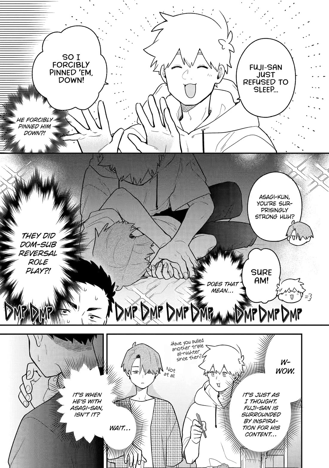 How I Attended an All-Guy's Mixer chapter 36 page 11