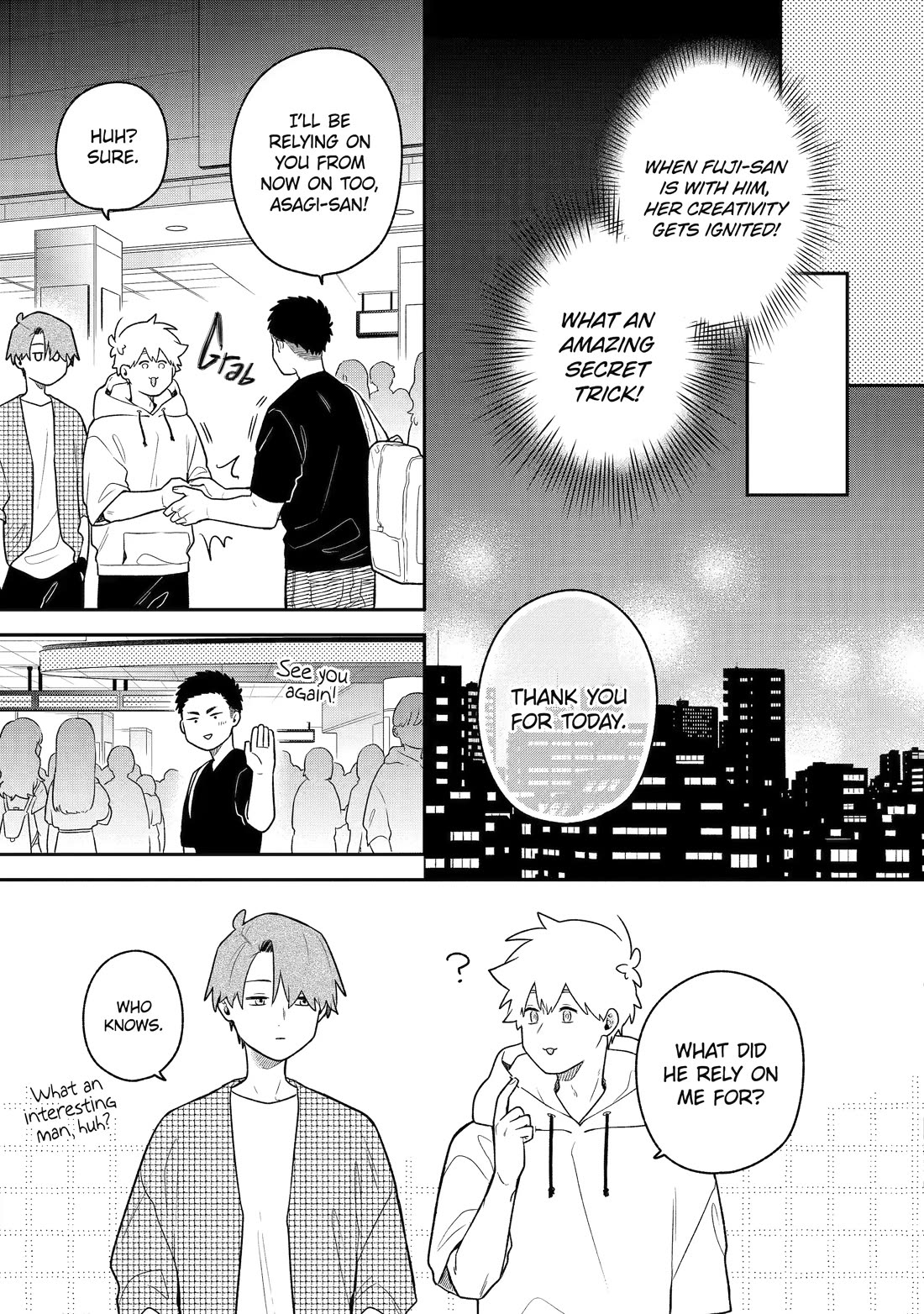 How I Attended an All-Guy's Mixer chapter 36 page 15