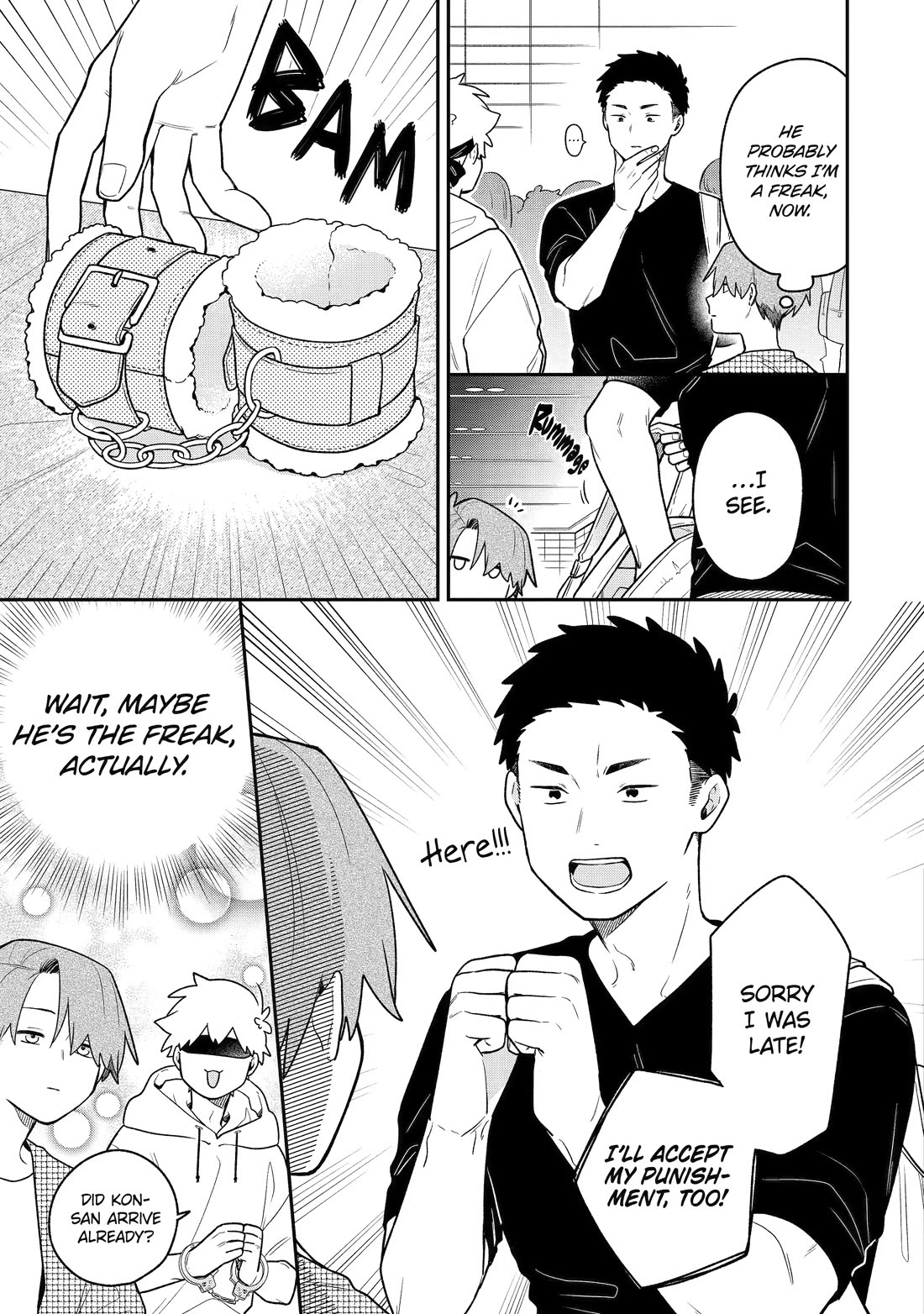 How I Attended an All-Guy's Mixer chapter 36 page 3