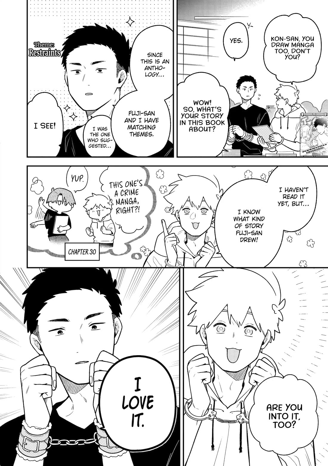 How I Attended an All-Guy's Mixer chapter 36 page 6