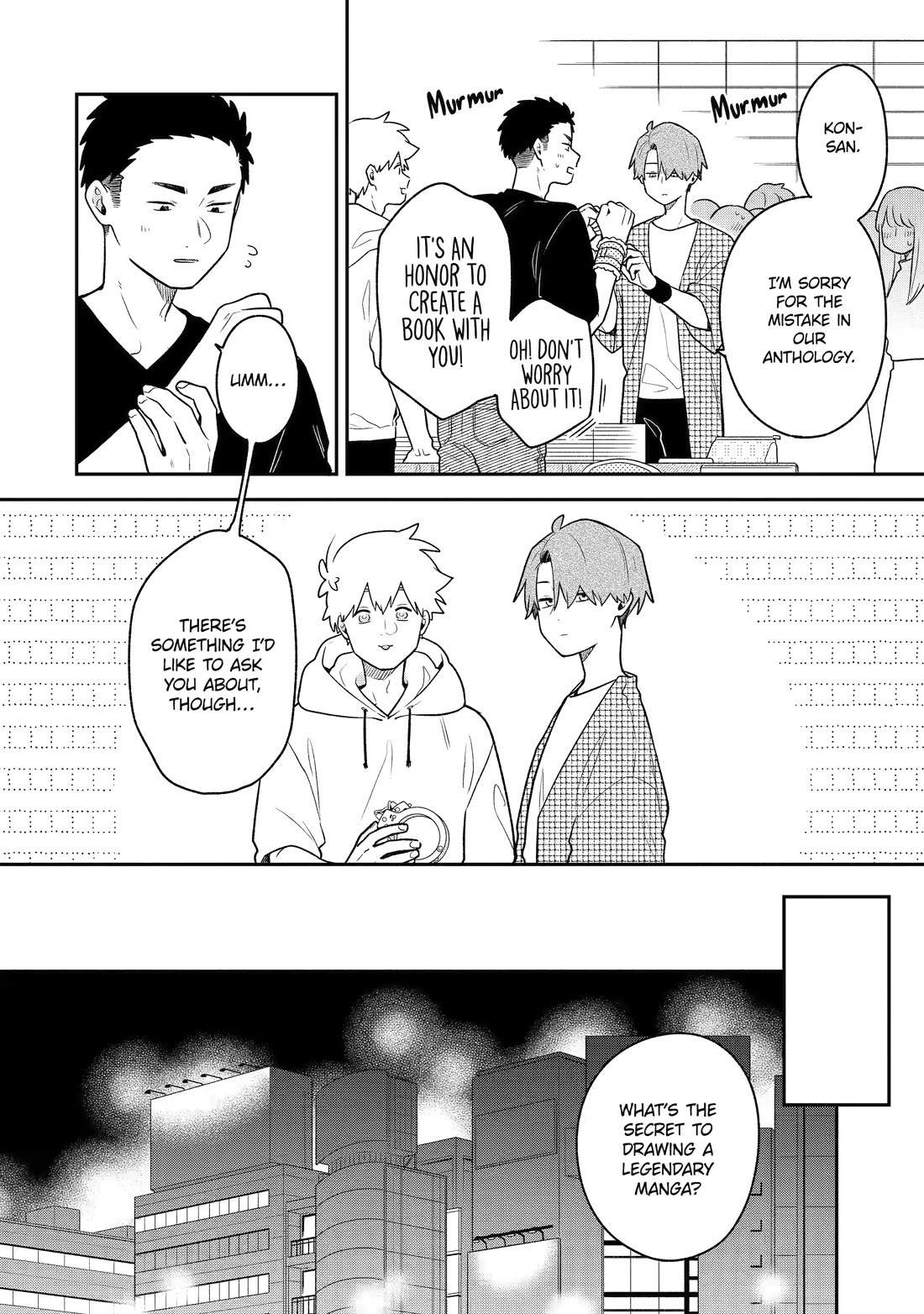 How I Attended an All-Guy's Mixer chapter 36 page 8