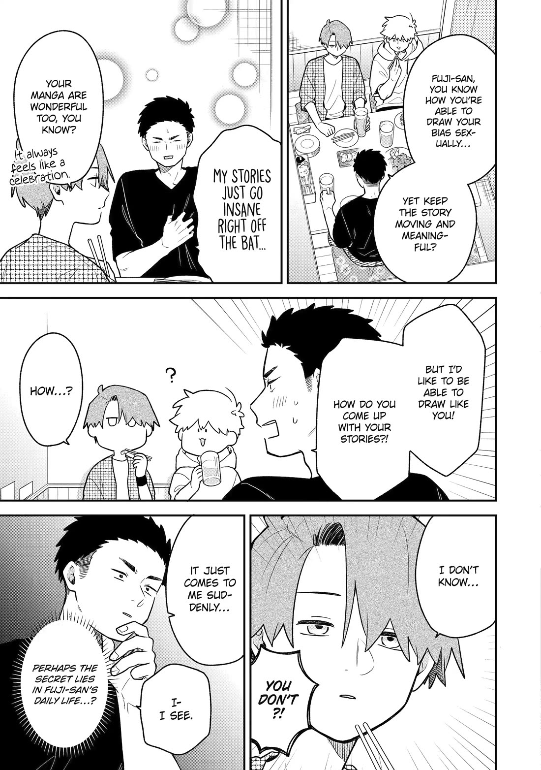 How I Attended an All-Guy's Mixer chapter 36 page 9