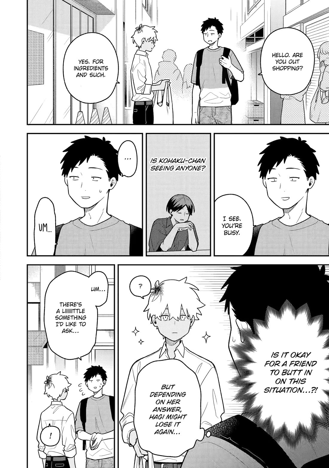 How I Attended an All-Guy's Mixer chapter 37 page 6