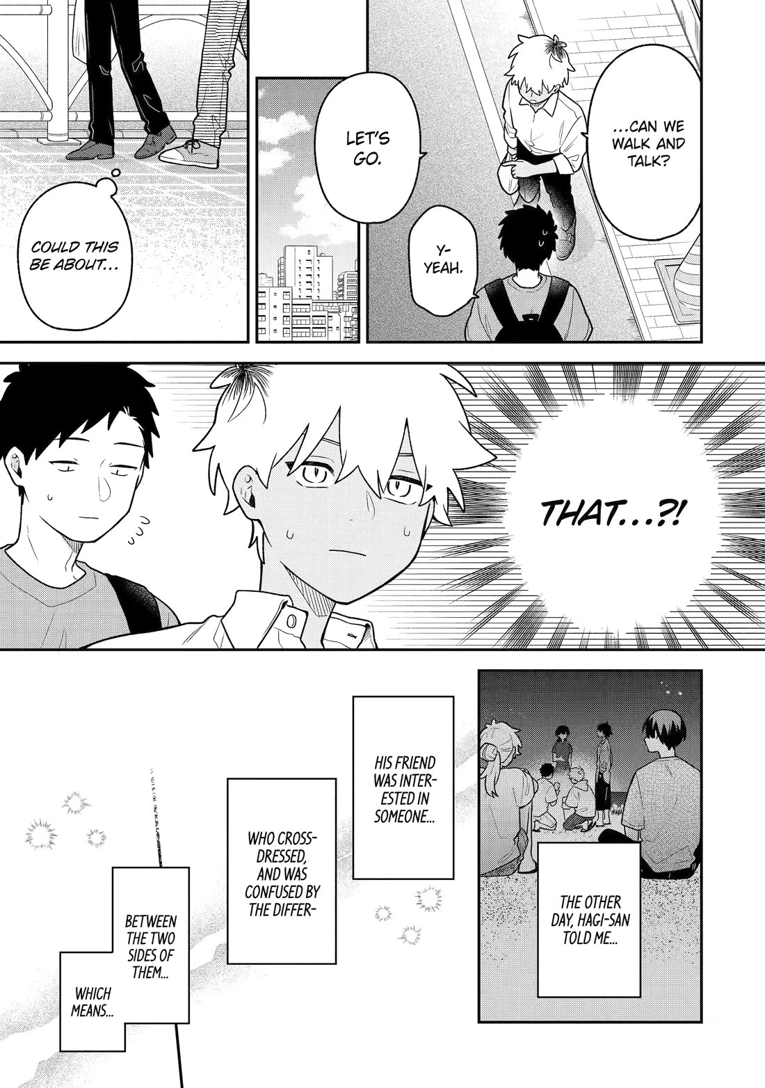 How I Attended an All-Guy's Mixer chapter 37 page 7