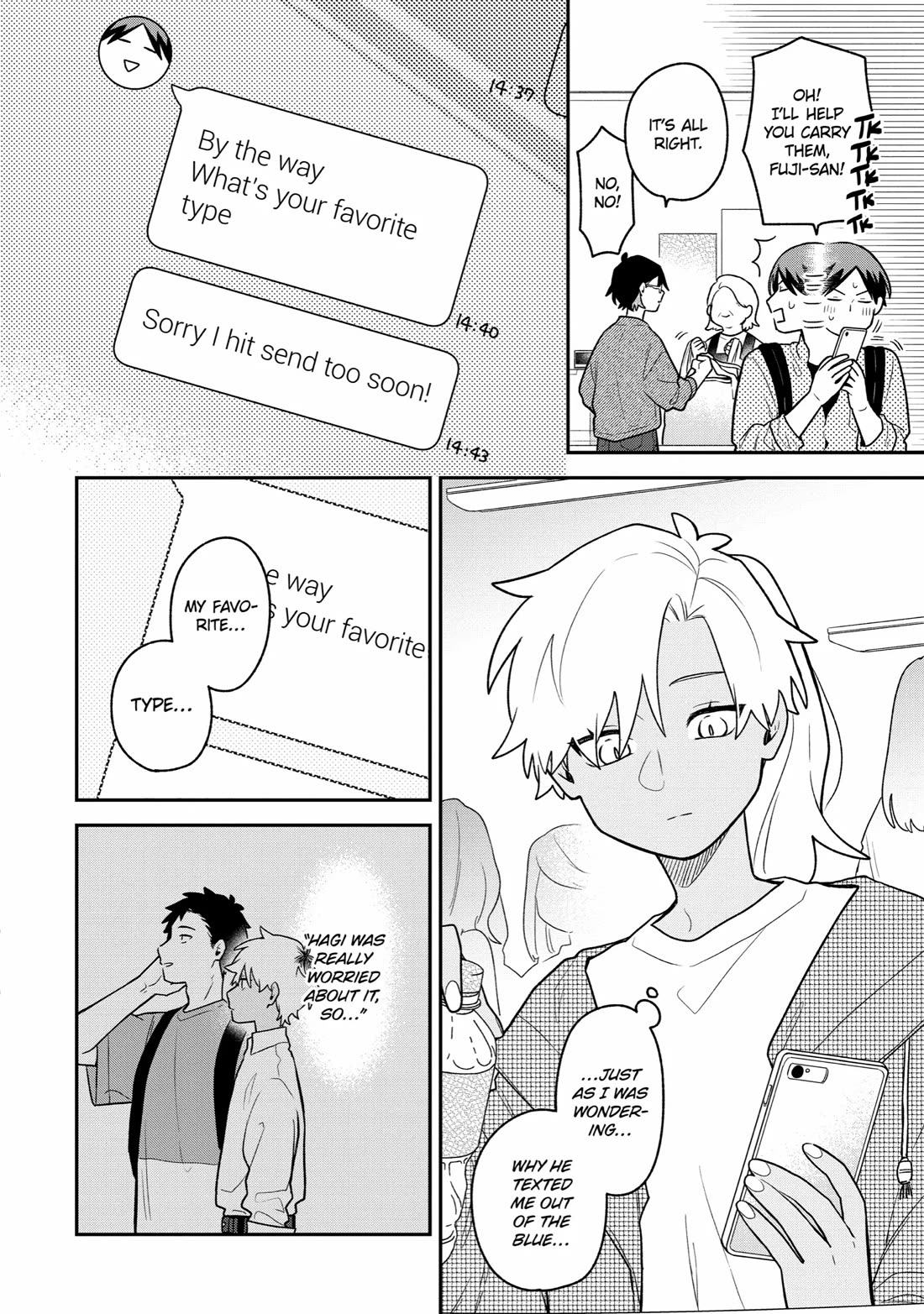 How I Attended an All-Guy's Mixer chapter 38 page 16