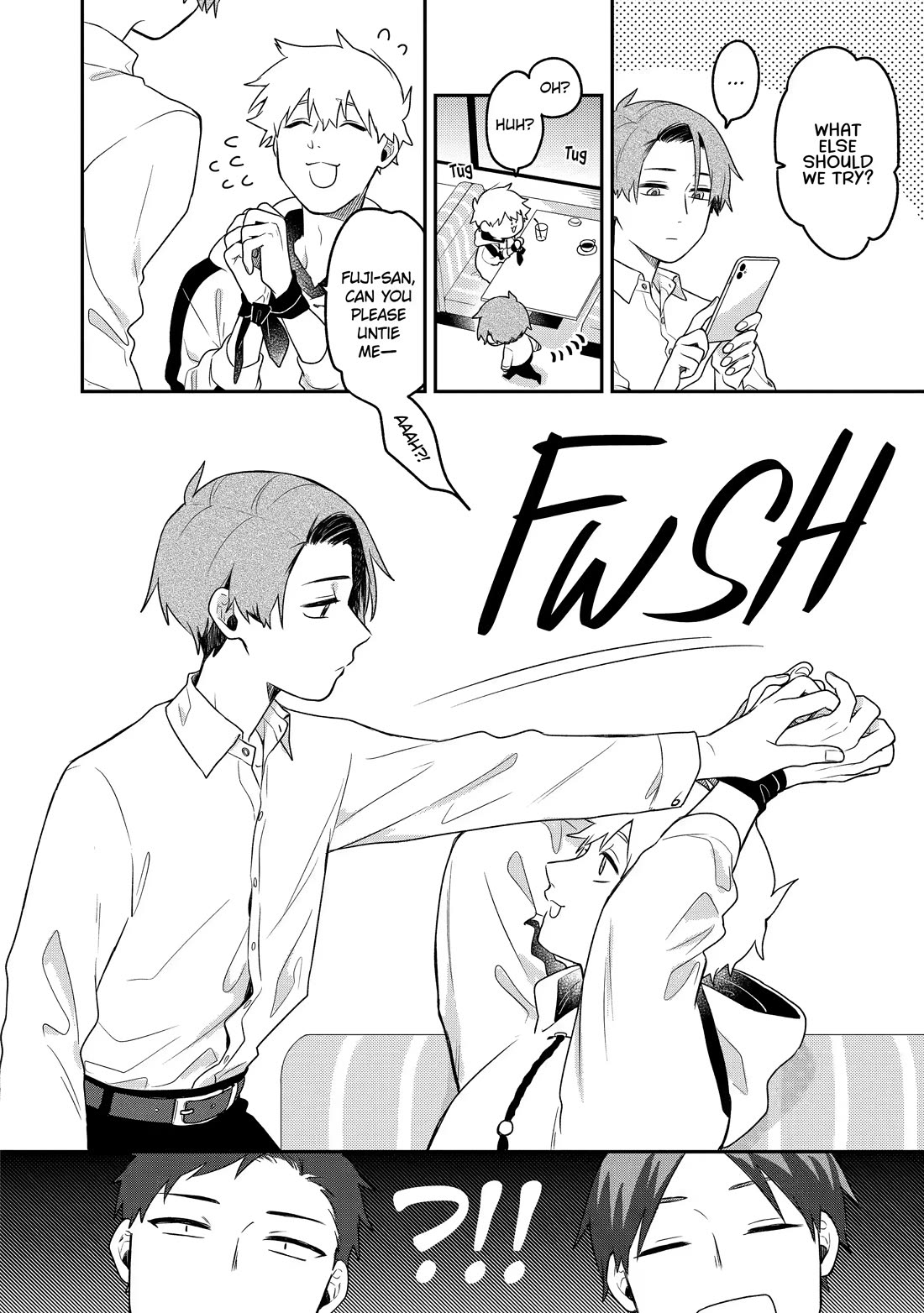 How I Attended an All-Guy's Mixer chapter 4 page 8