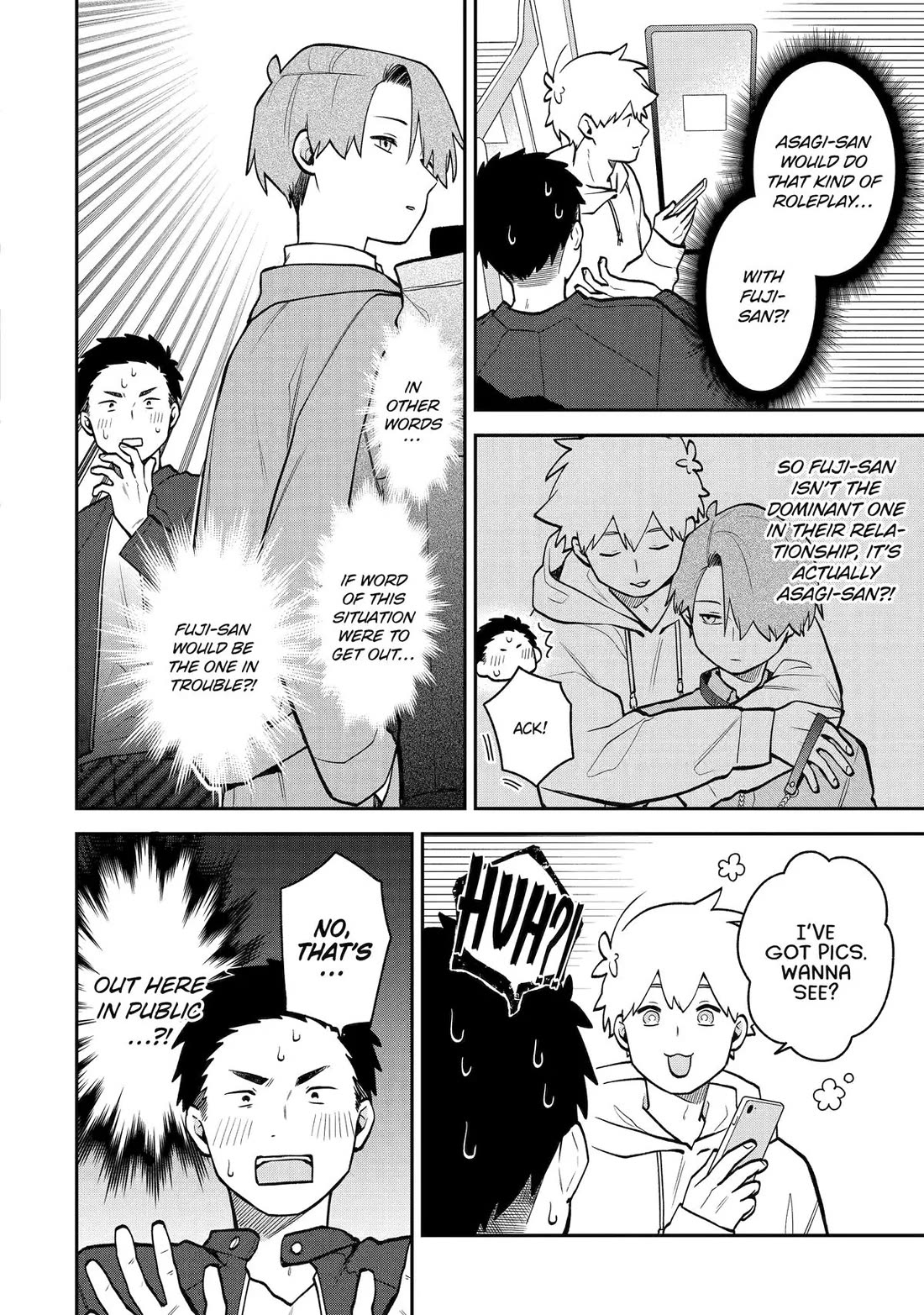 How I Attended an All-Guy's Mixer chapter 42 page 12