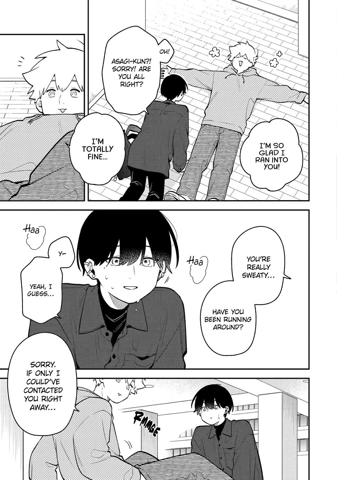 How I Attended an All-Guy's Mixer chapter 43 page 13