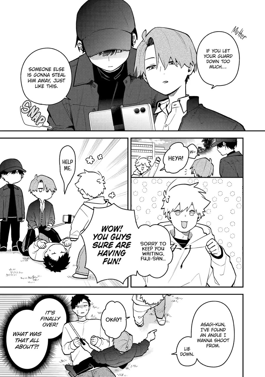 How I Attended an All-Guy's Mixer chapter 44 page 13