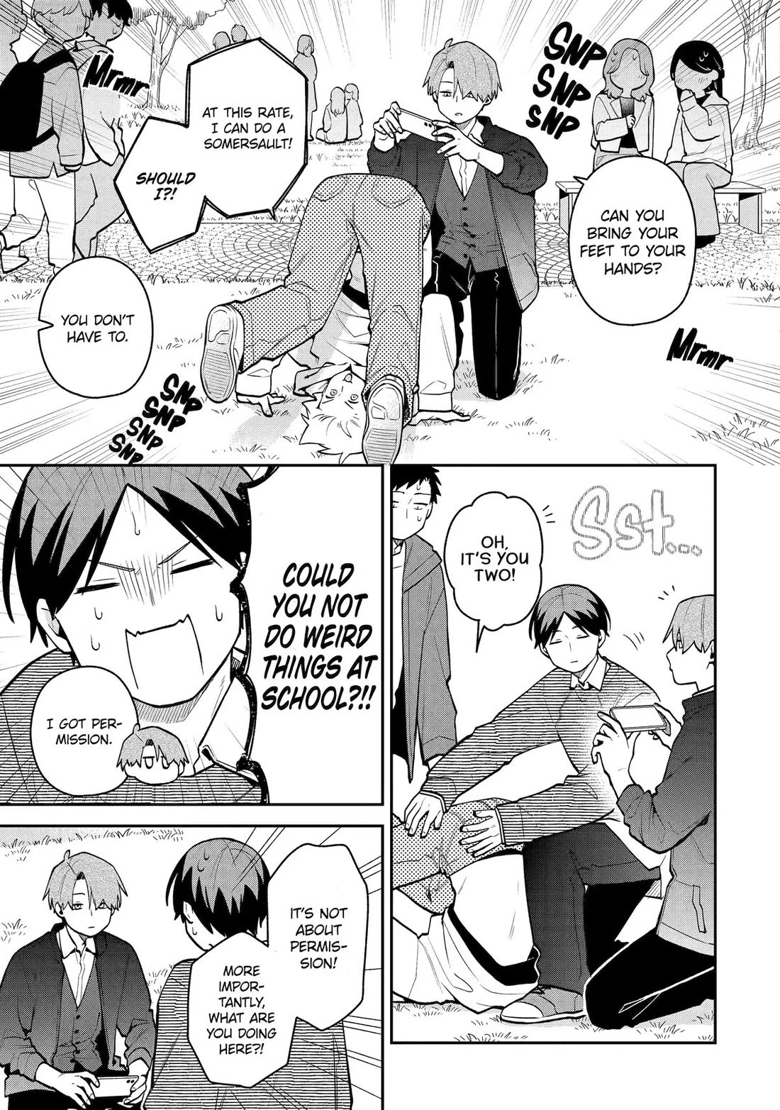 How I Attended an All-Guy's Mixer chapter 44 page 3