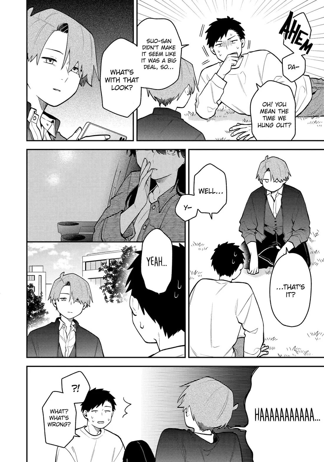 How I Attended an All-Guy's Mixer chapter 44 page 8