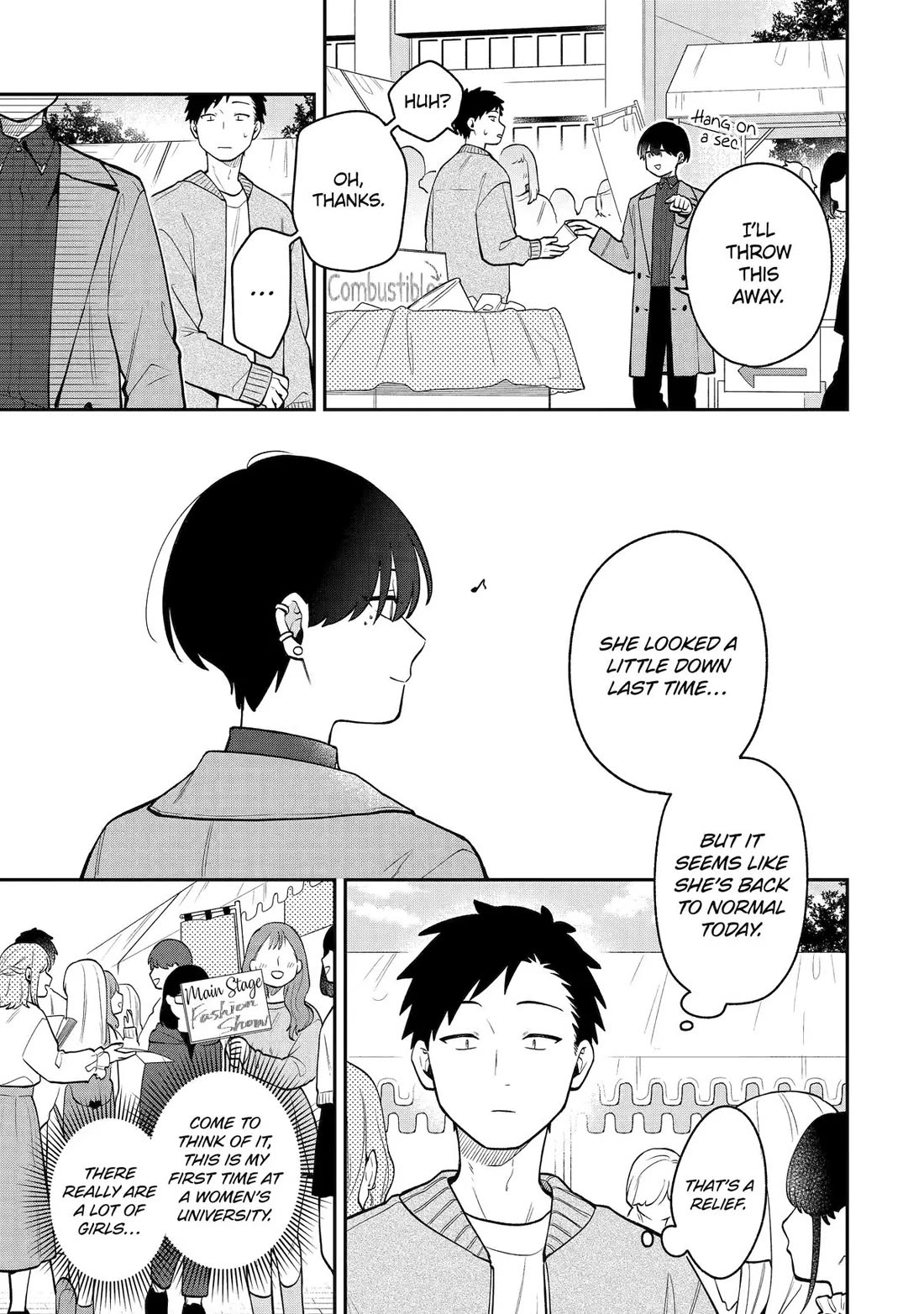 How I Attended an All-Guy's Mixer chapter 45 page 13