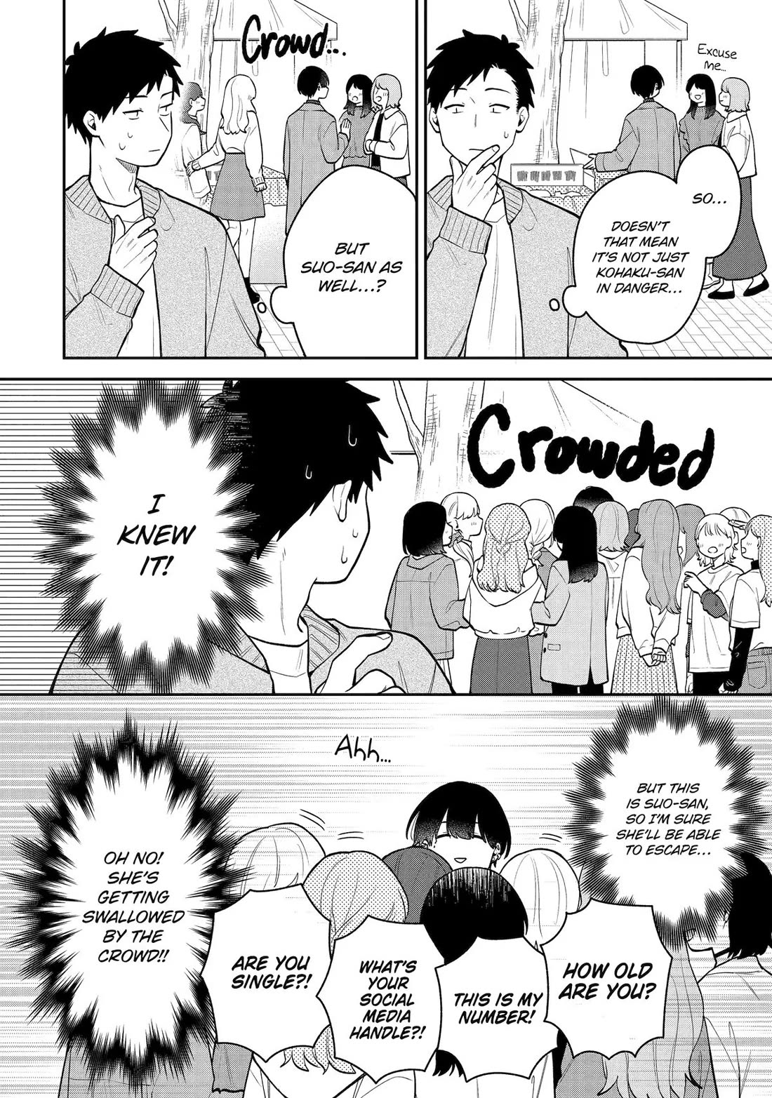 How I Attended an All-Guy's Mixer chapter 45 page 14