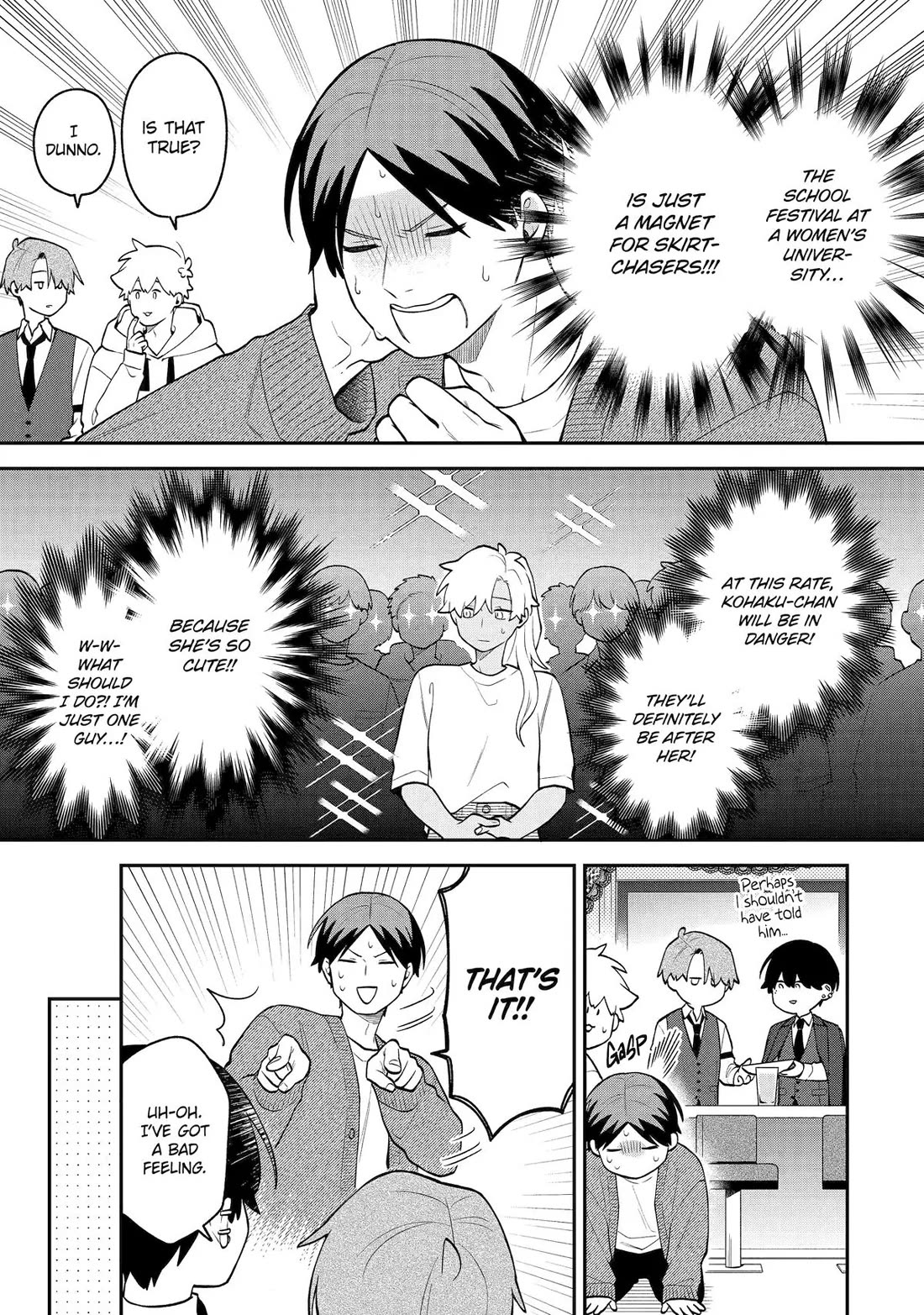 How I Attended an All-Guy's Mixer chapter 45 page 5