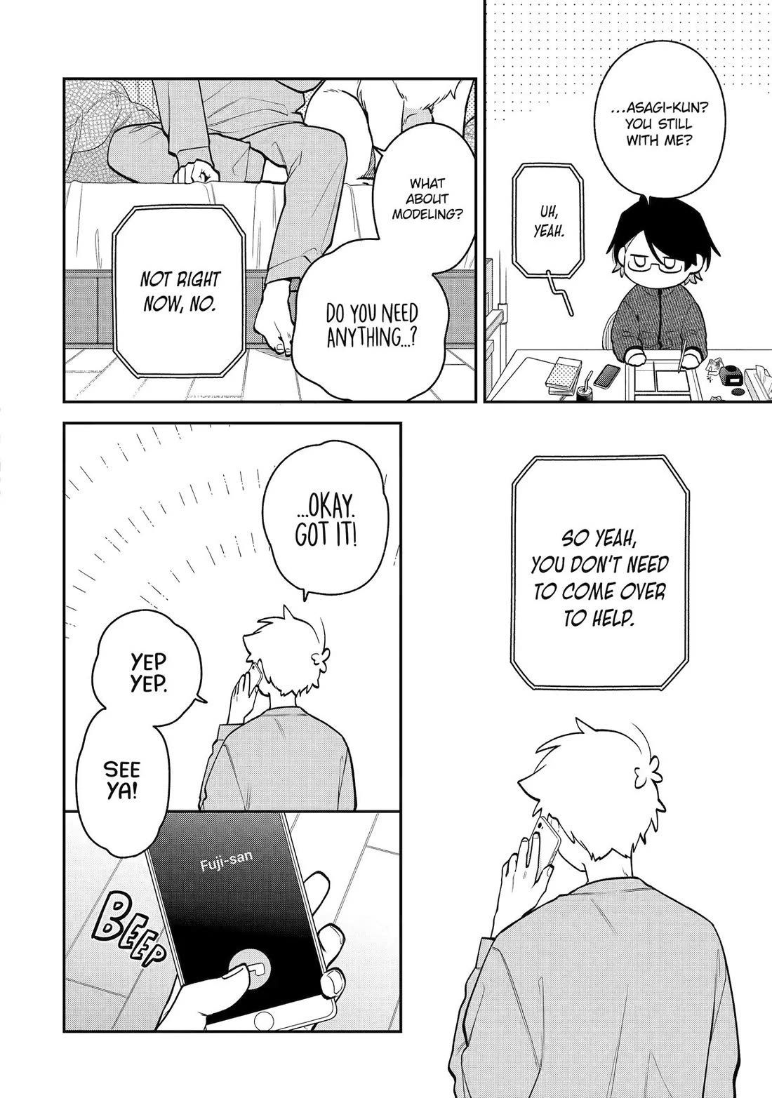 How I Attended an All-Guy's Mixer chapter 48 page 6