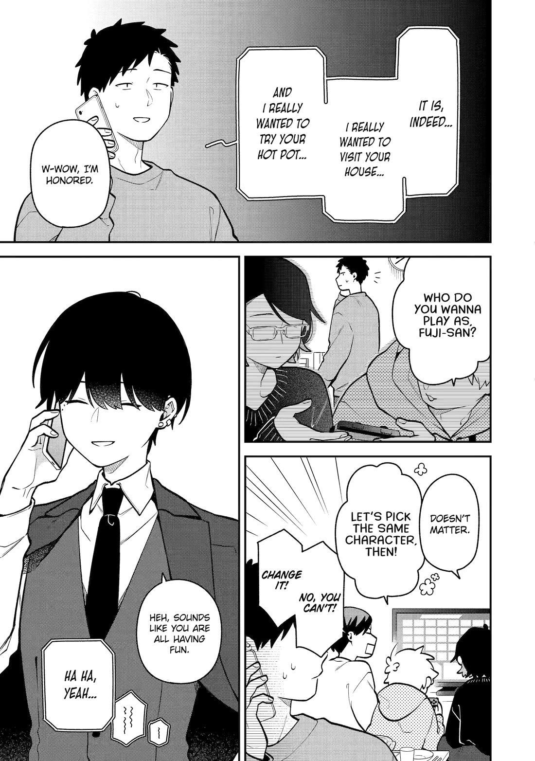 How I Attended an All-Guy's Mixer chapter 50 page 13