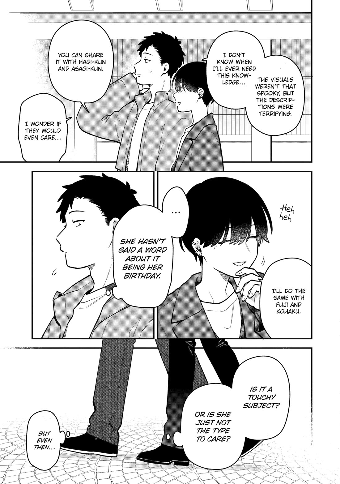 How I Attended an All-Guy's Mixer chapter 51 page 13