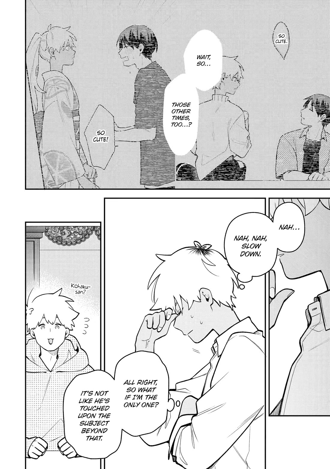 How I Attended an All-Guy's Mixer chapter 52 page 14