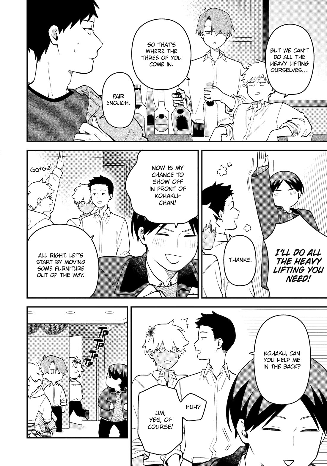 How I Attended an All-Guy's Mixer chapter 54 page 8