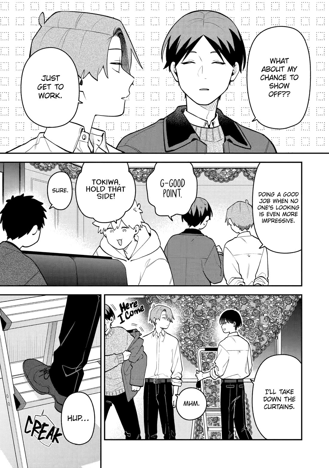 How I Attended an All-Guy's Mixer chapter 54 page 9