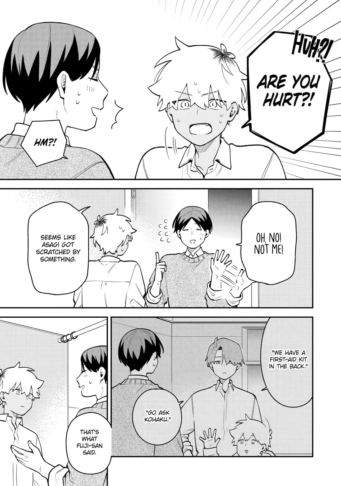 How I Attended an All-Guy's Mixer chapter 55 page 17