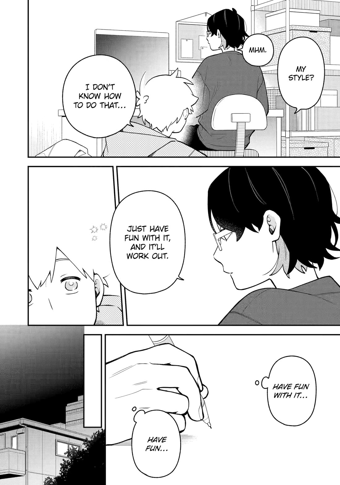 How I Attended an All-Guy's Mixer chapter 56 page 14